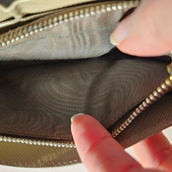 Prada Bordeaux Multicolor Saffiano Leather Wallet - Picture 14 of 16